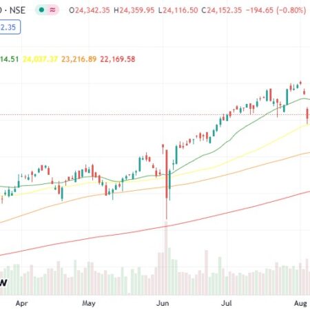 Nifty 50: Downtrend Continues as Index Trades at 24,152.9