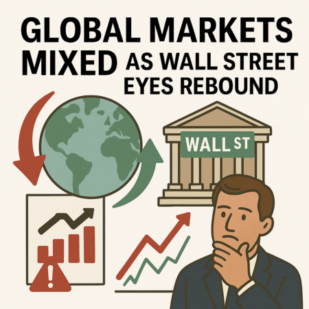 Global Markets Mixed as Wall Street Eyes Rebound