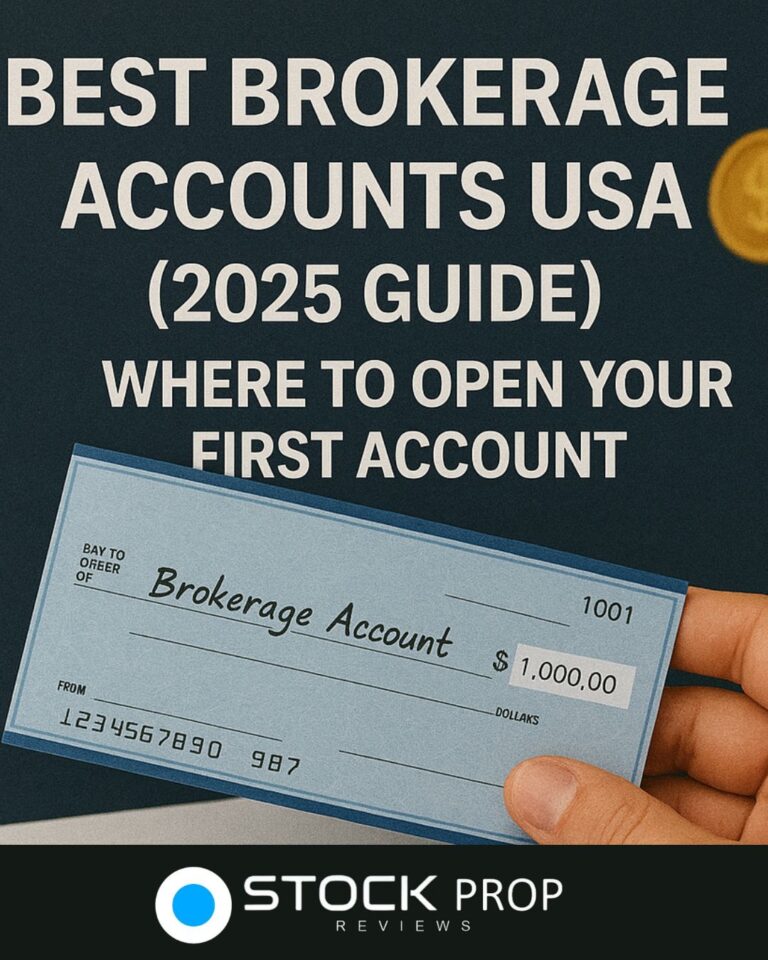 Best Brokerage Accounts USA (2025 Guide): Where to Open Your First Account