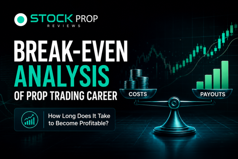 Break-Even Analysis of Prop Trading Career