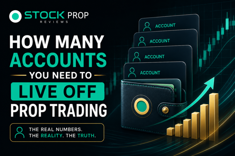 How Many Accounts You Need to Live Off Prop Trading