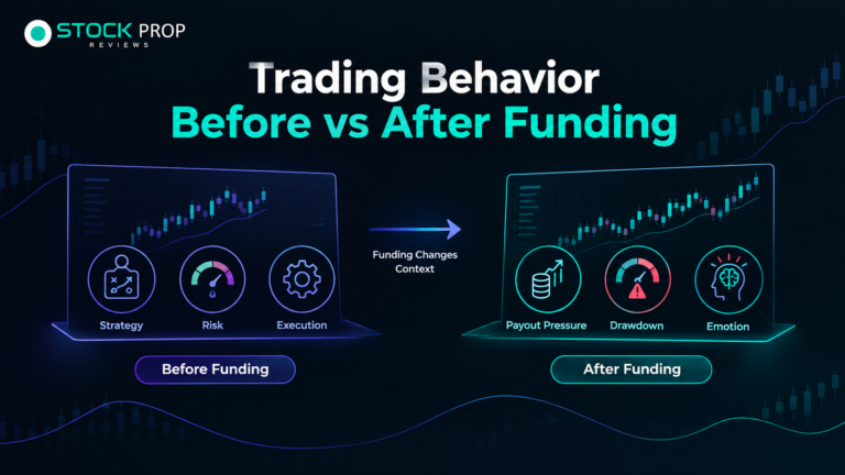 Trading Behavior Before vs After Funding